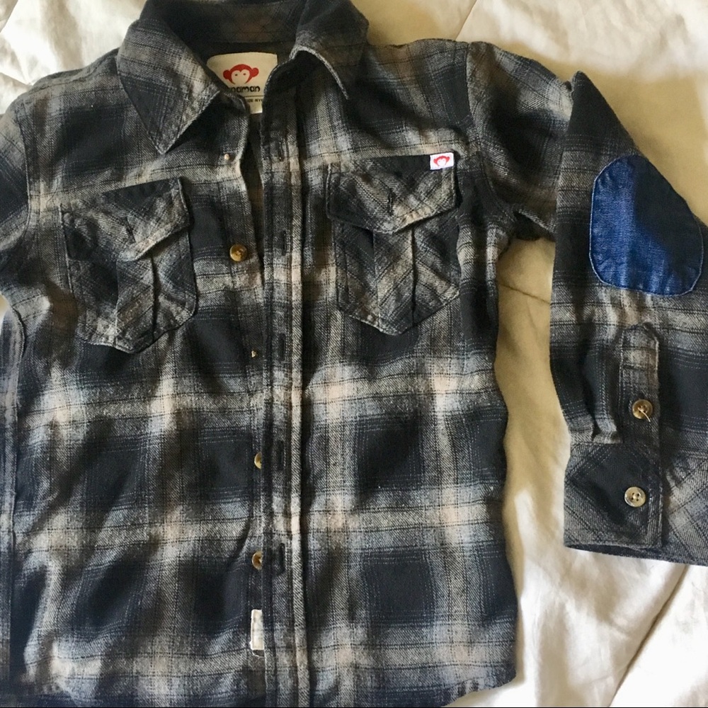 Kid’s Plaid Flannel Shirt